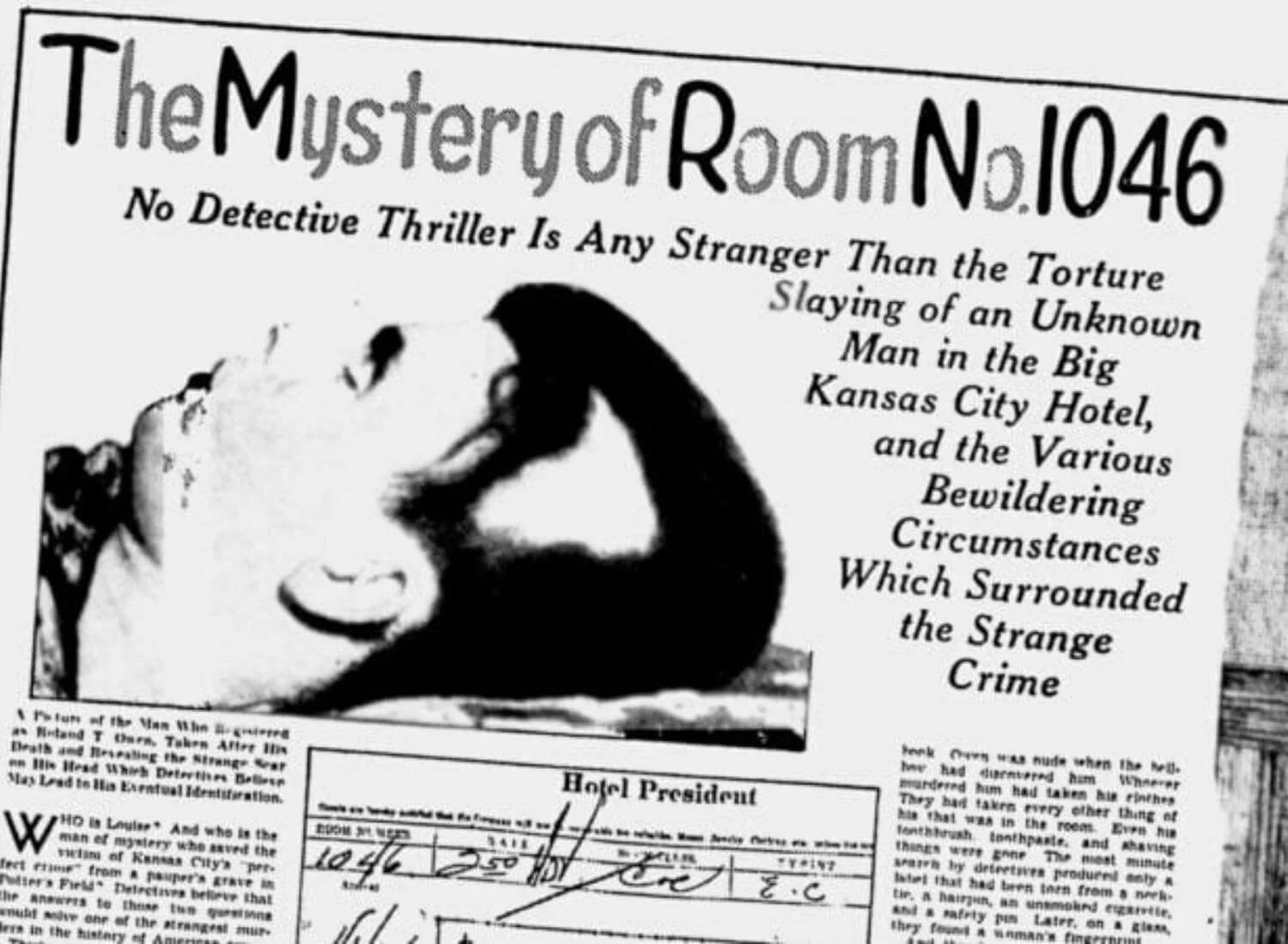 The Mystery Behind The Murder In Room 1046